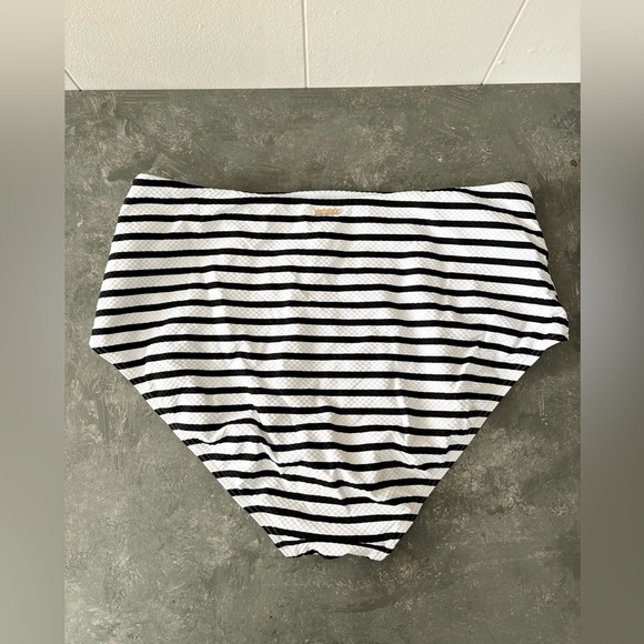 Sea Level swim high waist striped bottom size US 12 new - Picture 7 of 7